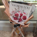 96554  Soap Flower Bouquet