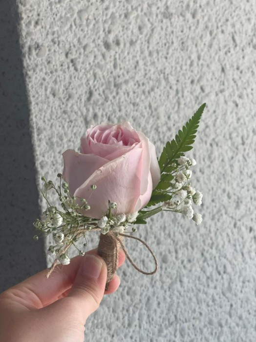 Sonnet Petal Charm Corsage & Wristlet 2 Set - Image 5