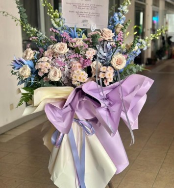 Violet Elegance blooms stand